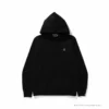 Hypeyourbeast BAPE Classic Ape Head Embroidered Standard Cotton Terry Hoodie 'BLACK' Clothes
