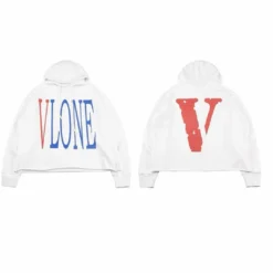 HypeYourBeast Vlone Red White And Blue Hoodie