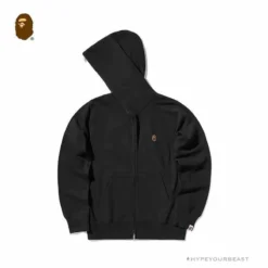 Hypeyourbeast BAPE Classic Ape Head Hoodie'BLACK'