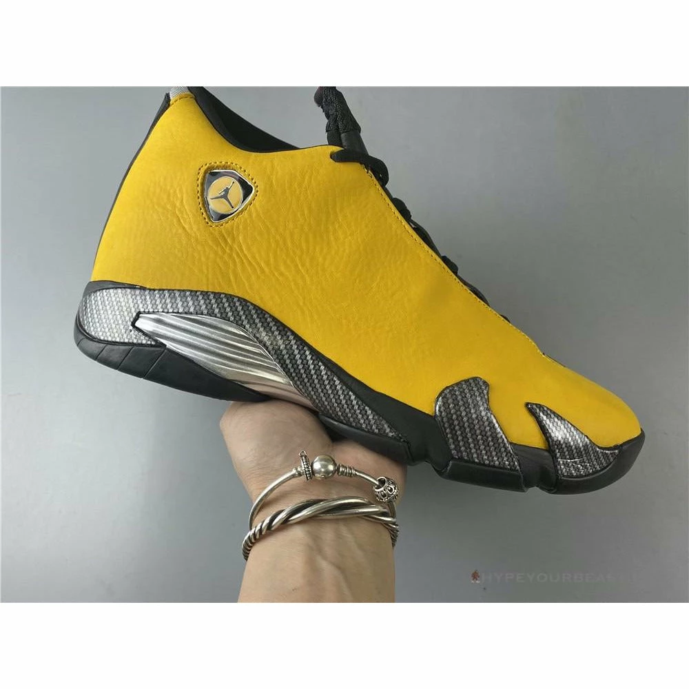 Hypeyourbeast Air Jordan 14 Ferrari 'Yellow'