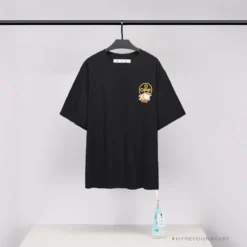 Hypeyourbeast OFF-WHITE Hawaiian Cow Arrow Tee Shirt'BLACK'