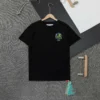 Hypeyourbeast OFF-WHITE Floral And Frog Pattern Tee Shirt 'BLACK' T-Shirts