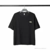 Hypeyourbeast OFF-WHITE Loose X Oversized Chest Tee Shirt 'BLACK' T-Shirts