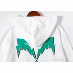 Hypeyourbeast OFF-WHITE Green Arrow Hoodie'WHITE'