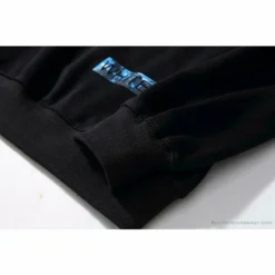 Hypeyourbeast OFF-WHITE Classic Wave Oil Painting Cotton Terry Long Sleeve Shirt'BLACK' Shirts