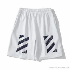 Hypeyourbeast OFF-WHITE Classic Seeing Things Shorts 'WHITE'