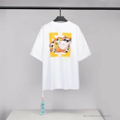 Hypeyourbeast T-Shirts OFF-WHITE Hawaiian Cow Arrow Tee Shirt