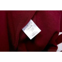 Hypeyourbeast OFF-WHITE Classic Basic Cotton Terry Long Sleeve Shirt'WINE RED' Shirts