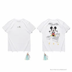 Hypeyourbeast OFF-WHITE Mickey Bluff Face Tee Shirt'WHITE'