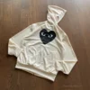HypeYourBeast CDG Hoodie Cream Hoodies & Jackets
