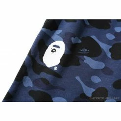 Hypeyourbeast BAPE X PSG Paris Saint-Germain Camouflage Blue Pants Clothes
