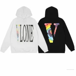 HypeYourBeast Vlone Hoodie White Rainbow