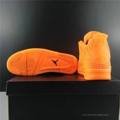 Hypeyourbeast Air Jordan 4 Retro Flyknit Orange