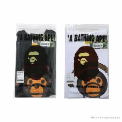 Hypeyourbeast BAPE Baby Milo Valentine's Day Chocolate Tee Shirt'BLACK'