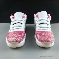 Hypeyourbeast Air Jordan 11 Low'White / Pink'