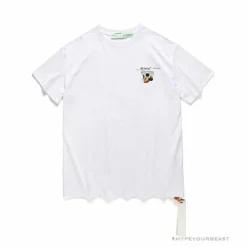 Hypeyourbeast T-Shirts OFF-WHITE Disney Spring X Summer Mickey With Pluto Tee Shirt 'WHITE'