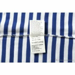 Hypeyourbeast Clothes BAPE Baby Milo Sesame Street Striped Tee Shirt'BLUE'