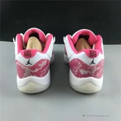 Hypeyourbeast Air Jordan 11 Low'White / Pink'
