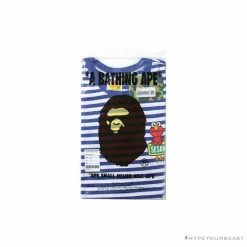 Hypeyourbeast Clothes BAPE Baby Milo Sesame Street Striped Tee Shirt'BLUE'