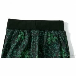 Hypeyourbeast Clothes BAPE X RAZER Co-Branded Gaming Camouflage Green Pants