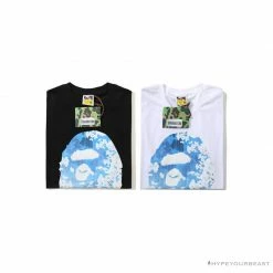 Hypeyourbeast BAPE Japan Limited Edition Mt. Fuji Sakura Tee Shirt'BLACK'