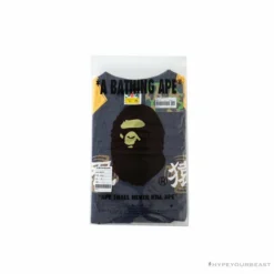 Hypeyourbeast Clothes BAPE Japanese Ninja Ape Man Raglan Sleeve Color Block Tee Shirt'YELLOW'
