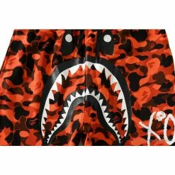 Hypeyourbeast BAPE X XO Camouflage Red Pants Clothes