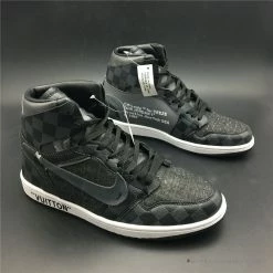 Hypeyourbeast Off White X Jordan 1 X LV Black