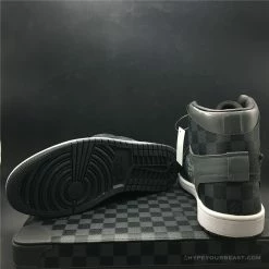 Hypeyourbeast Off White X Jordan 1 X LV Black