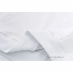 HypeYourBeast Off White Hoodie Red Orange - White Hoodies & Jackets