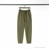 Hypeyourbeast BAPE Classic Ape Head Embroidered Standard Cotton Terry Pants 'ARMY GREEN'