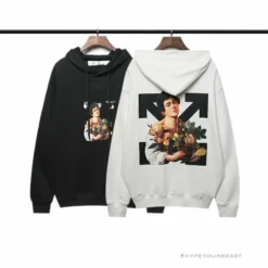 HypeYourBeast Off White Hoodie White Fruits