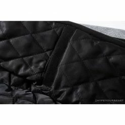 Hypeyourbeast BAPE Embroidered STA Star Stitched Woolen Baseball Jacket'BLACK'