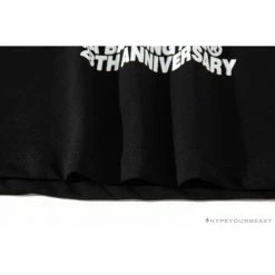 Hypeyourbeast BAPE Ape Man Head 28th Anniversary Camouflage Color Block Tee Shirt'BLACK' Clothes