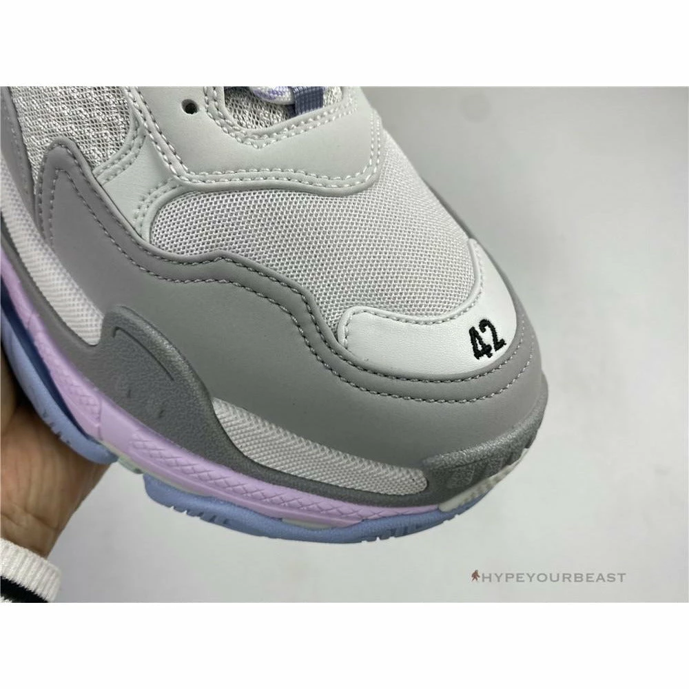 Hypeyourbeast Balenciaga Triple S BCG Triple S Grey / Pink