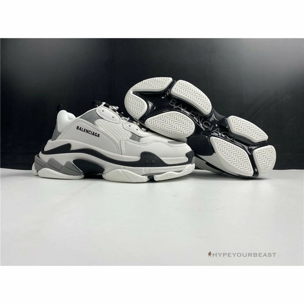 Hypeyourbeast BCG Triple S White / Black Balenciaga Triple S