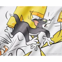 Hypeyourbeast OFF-WHITE Cat And Mouse Tee Shirt'WHITE' T-Shirts