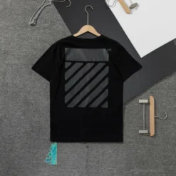 Hypeyourbeast OFF-WHITE Double Tee Shirt 'BLACK'