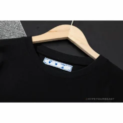 Hypeyourbeast OFF-WHITE Floral And Frog Pattern Tee Shirt'BLACK' T-Shirts