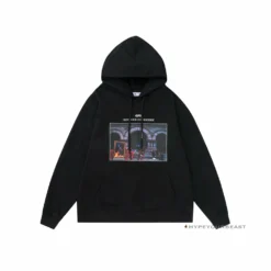 HypeYourBeast Off White Hoodie Fighter - Black