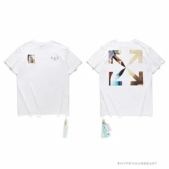 Hypeyourbeast T-Shirts OFF-WHITE The Kiss Tee Shirt'WHITE'