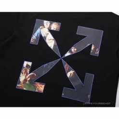 Hypeyourbeast OFF-WHITE Baroque Angel Religious Painting Tee Shirt'BLACK' T-Shirts
