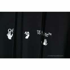 HypeYourBeast Off White Hoodie Black Blue