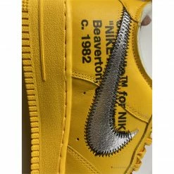 HypeYourBeast Off White X Air Force 1 Low'Yellow'