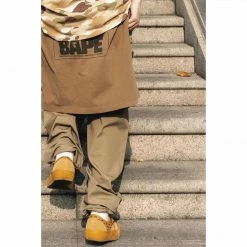 HypeYourBeast Bape Long Sleeve Tee Shirt Brown