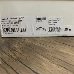 HypeYourBeast Alexander McQueen White / Purple A. Mcqueen