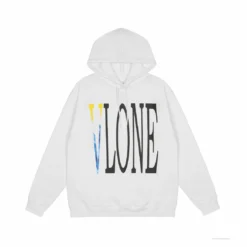 HypeYourBeast Vlone Hoodie Blue Yellow Logo (White)