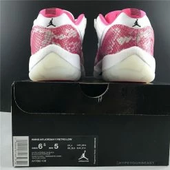 Hypeyourbeast Air Jordan 11 Low'White / Pink'