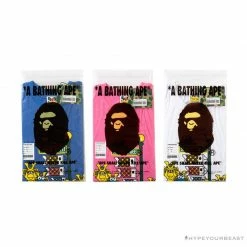 Hypeyourbeast Clothes BAPE Baby Milo Sesame Street Carp Streamer Tee Shirt'PINK'