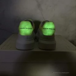 HypeYourBeast Alexander McQueen White / Highlighter Yellow A. Mcqueen